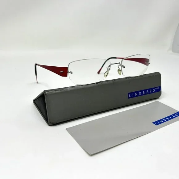 Lindberg SPIRITTITANIUM color U33 (red) Eyeglass Frame